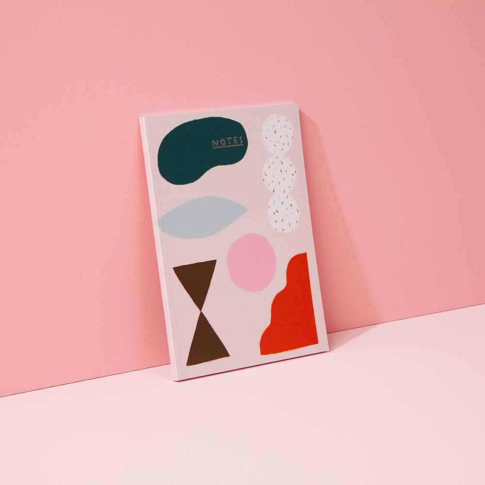 Abstract 01 Notebook by Rumble Cards