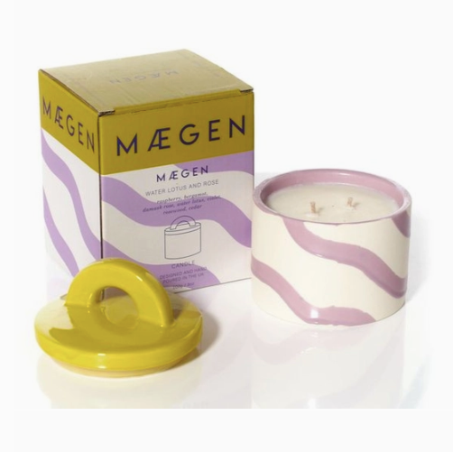 Pablo Pots Candle by Maegen - Water Lotus & Rose