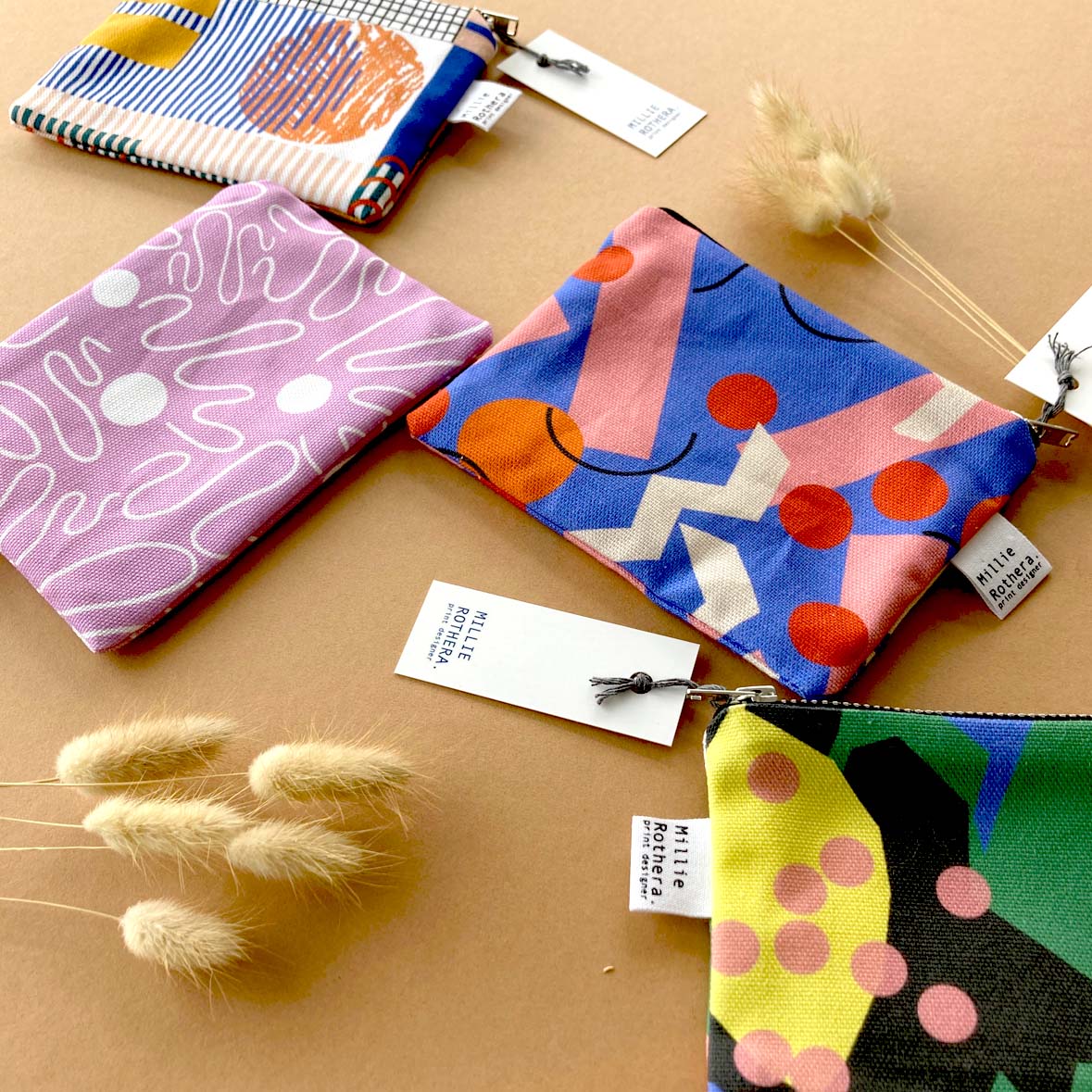 Multicolour Play Coin Purse by Millie Rothera