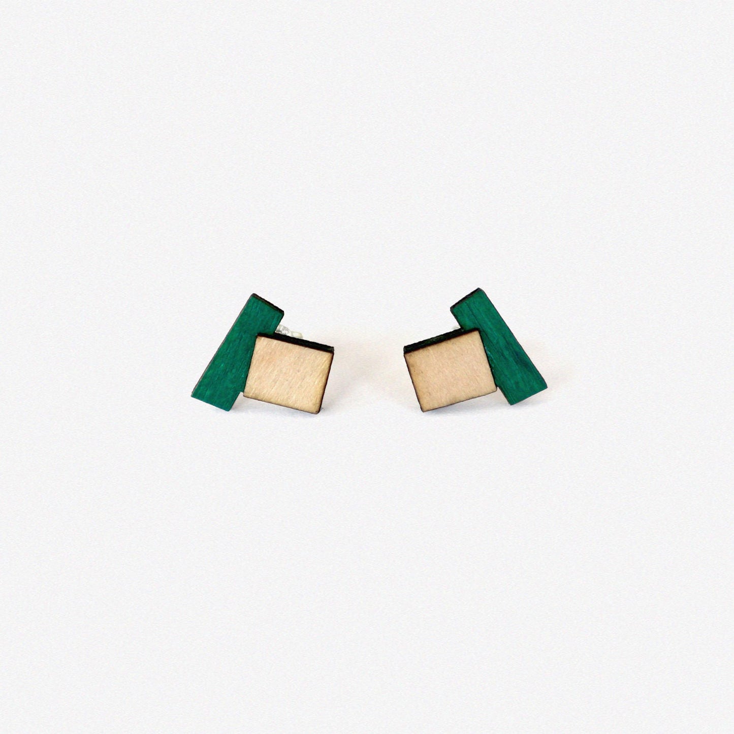 Popova Earrings Green